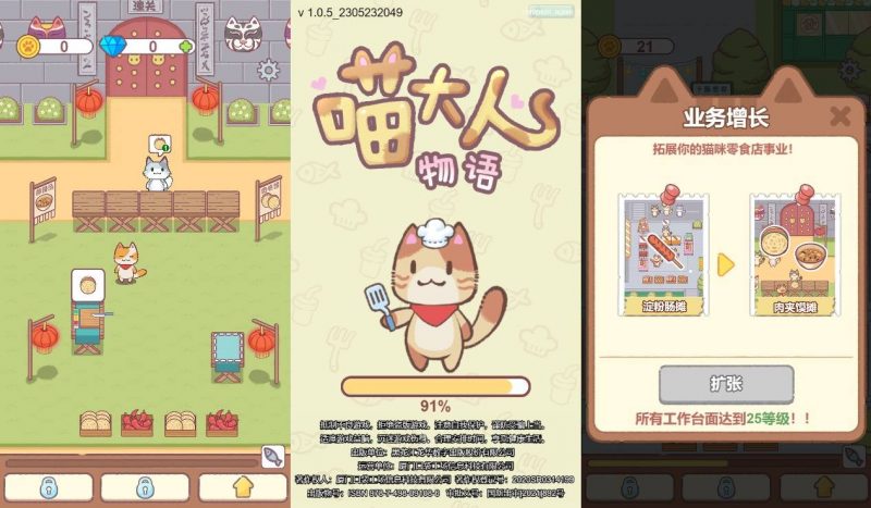 【喵大人物语】三网稀有模拟经营游戏版本+WIN一键服务端+Linux学习手工端+附赠源码+小白首选游戏-源分享